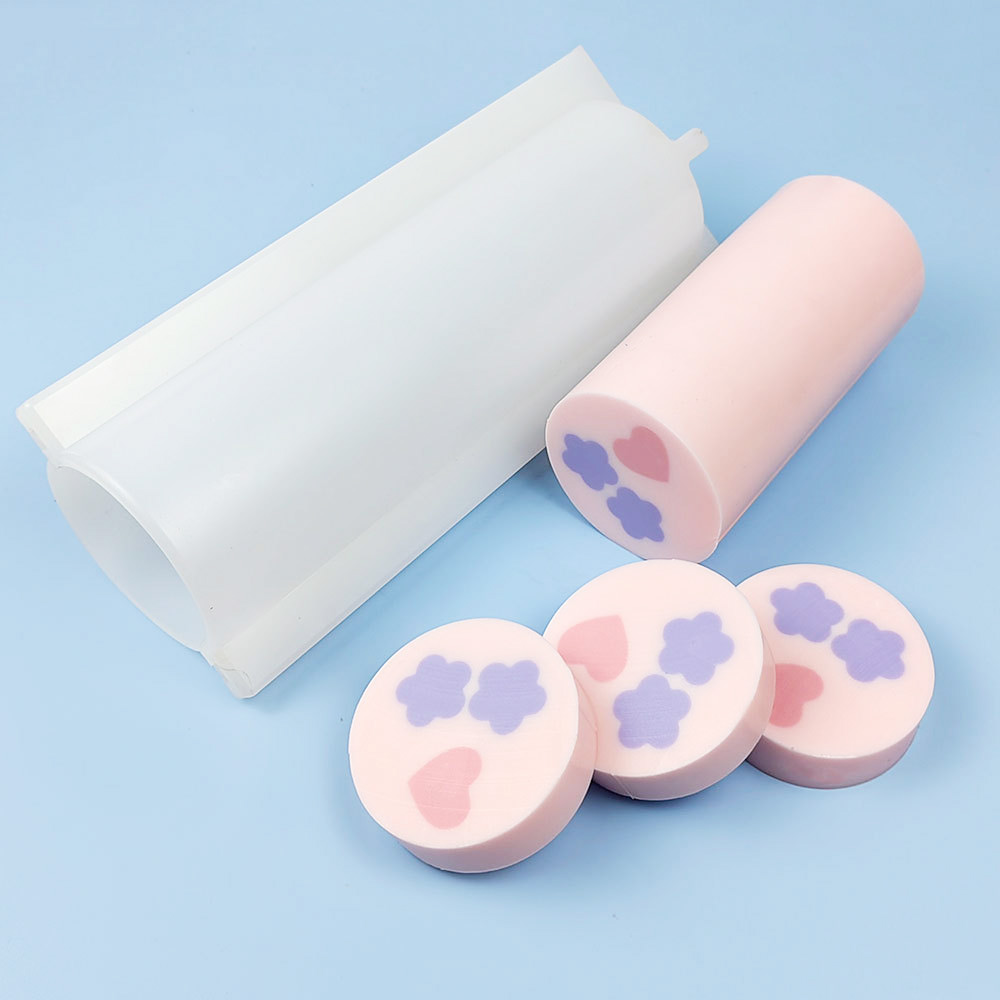 Soap Making Youtube - กระบอกใหญ่สบู่แฮนด์เมดแม่พิมพ์ 7.2 ซม.ขนาดใหญ่สบู่หลอดแม่พิมพ์สบู่แฮนด์เมดเทียนแม่พิมพ์ 1 กก.สบู่ทําเครื่องมือ