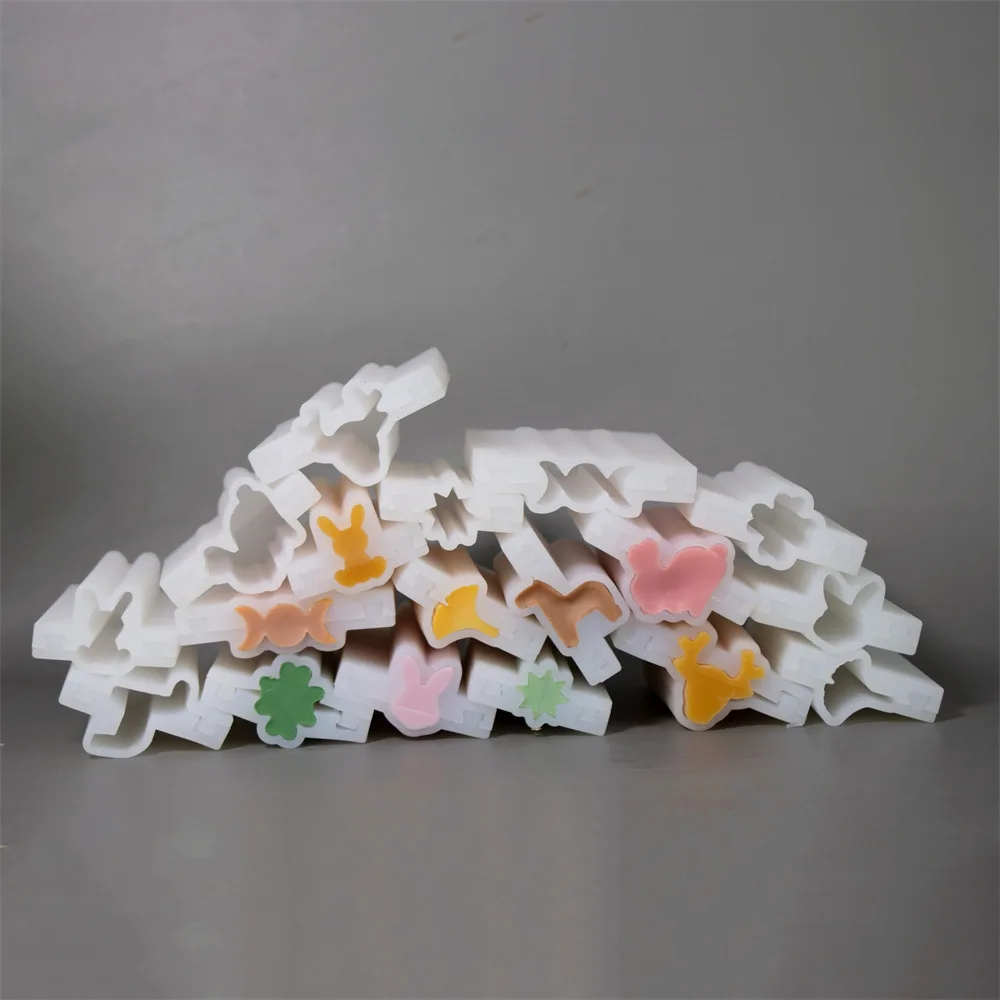 Soap Making Youtube - 3d Clover 12 ซม.ซิลิโคน Mousse Tube
