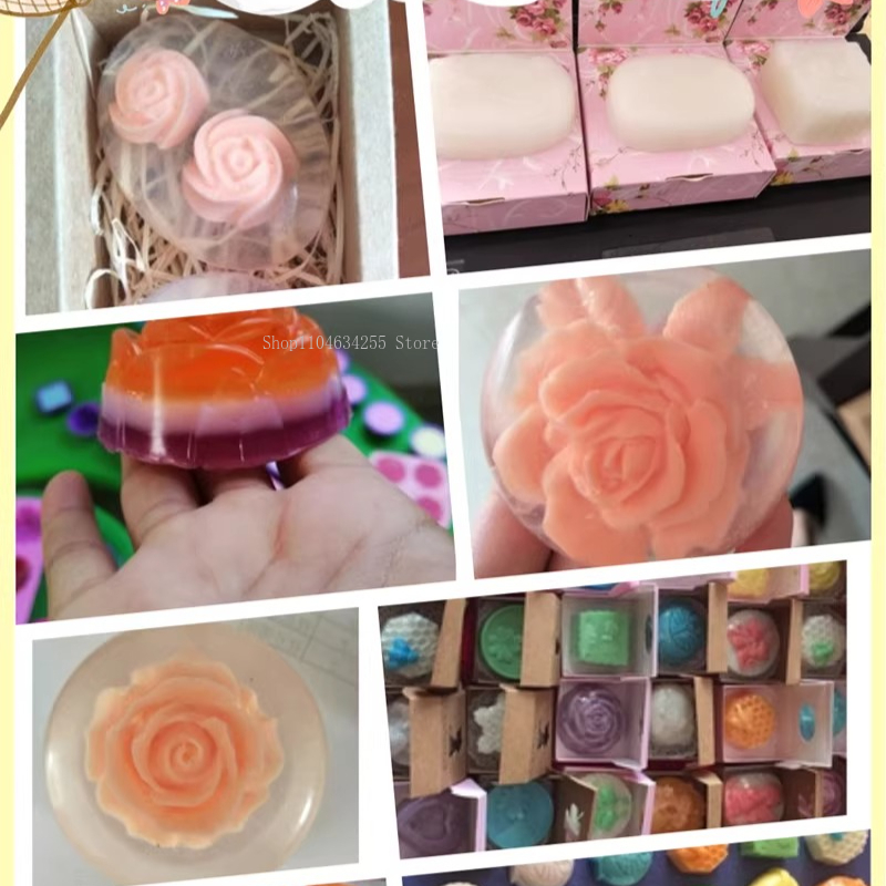 500 กรัม/ถุงโปร่งใส/Milky Whit - Soap Making Vendors บทวิจารณ์และราคา