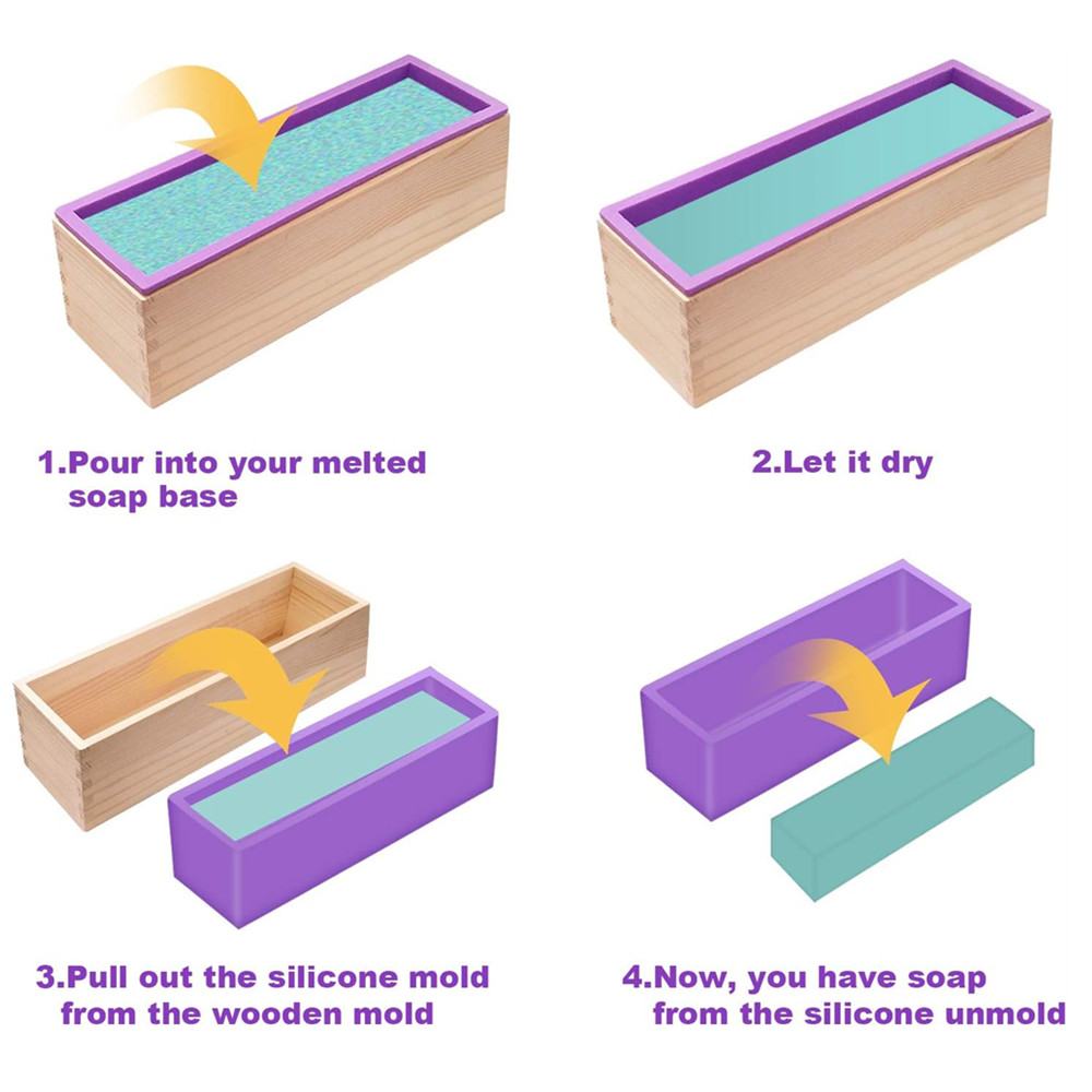 แม่พิมพ์สบู่ซิลิโคนแม่พิมพ์ก้อ - Soap Making For Beginners Book บทวิจารณ์และราคา