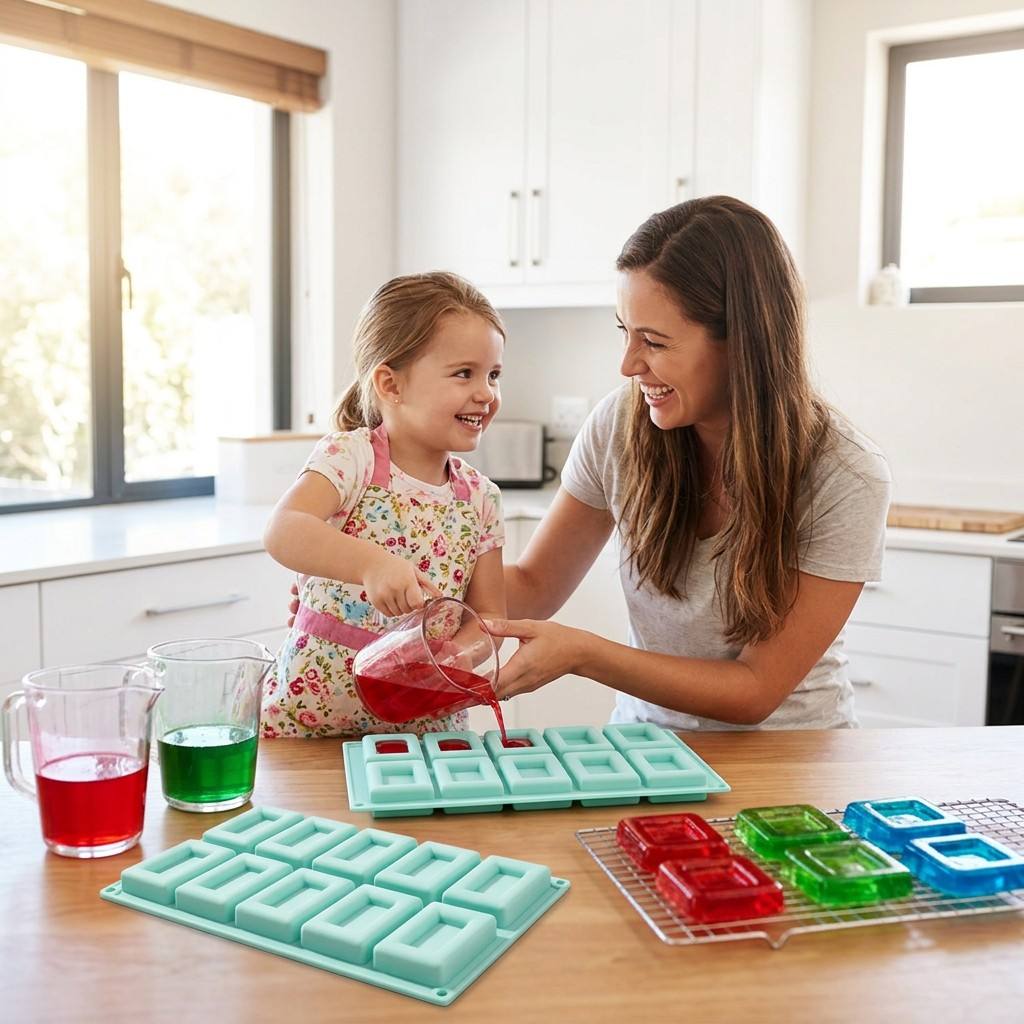 แม่พิมพ์ซิลิโคนอบขนมแบบไม่ติด  - Soap Making Vendors บทวิจารณ์และราคา