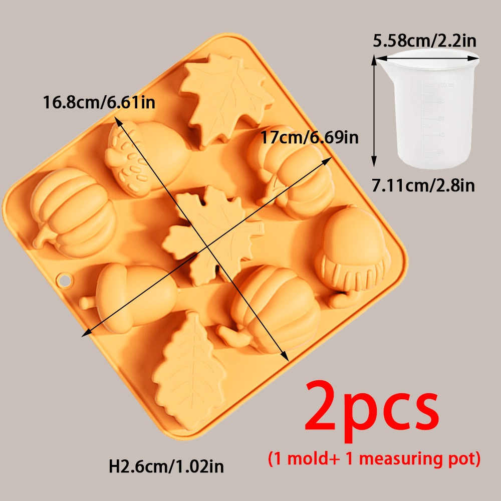 แม่พิมพ์ซิลิโคนรูปฟักทอง ลูกโอ - Soap Making Jar บทวิจารณ์และราคา