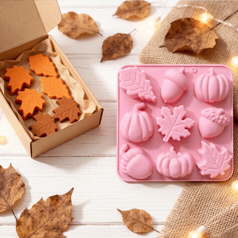แม่พิมพ์ซิลิโคนรูปฟักทอง ลูกโอ - Soap Making Jar บทวิจารณ์และราคา