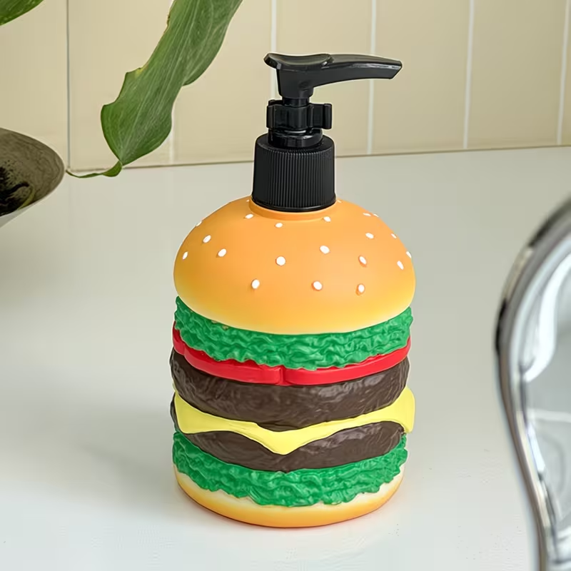 ขวดสบู่เหลวรูปแฮมเบอร์เกอร์น่า - Soap Making Jar บทวิจารณ์และราคา