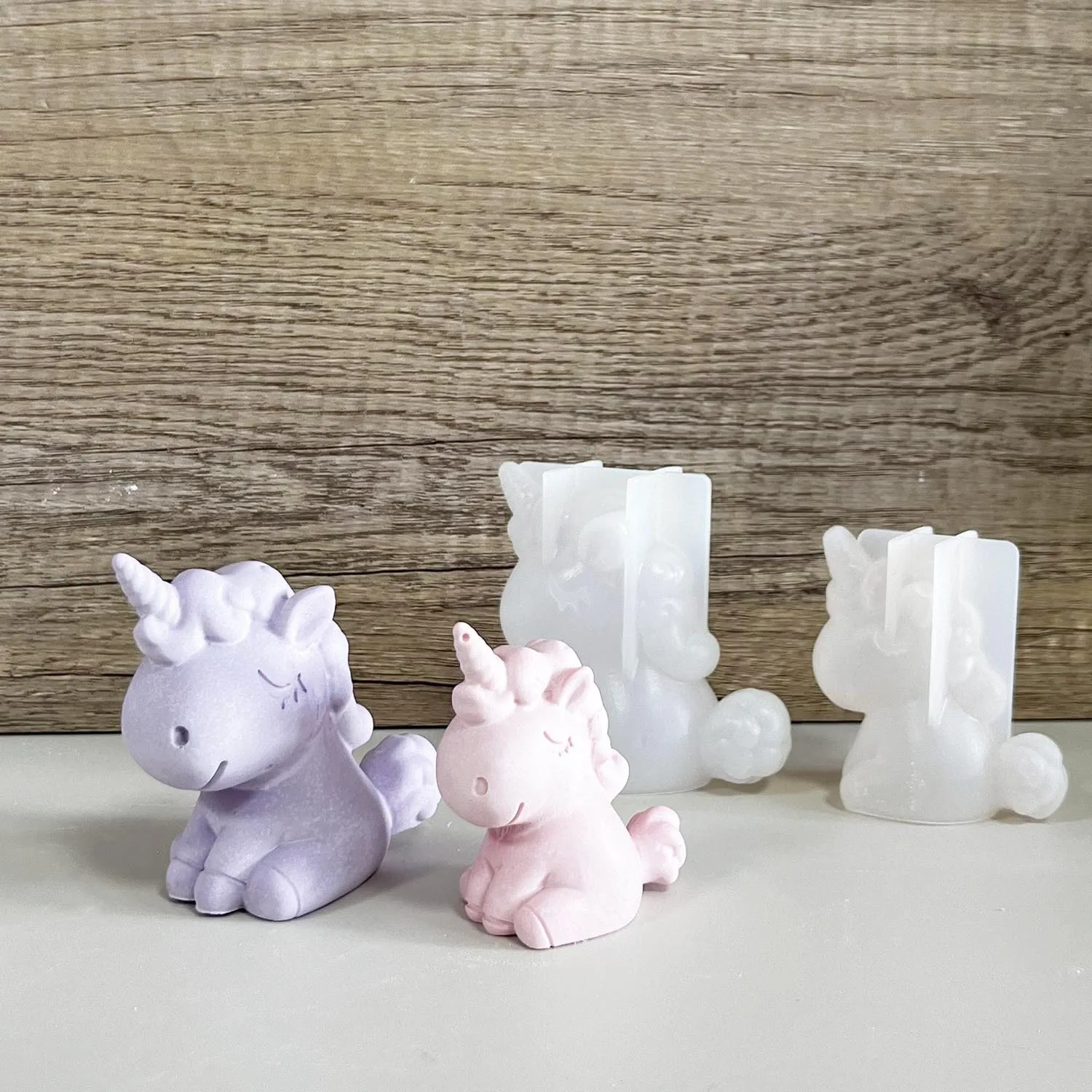 3D เรขาคณิตซิลิโคนยูนิคอร์นแมว - Soap Making Vendors บทวิจารณ์และราคา