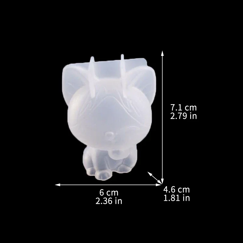 3D เรขาคณิตซิลิโคนยูนิคอร์นแมว - Soap Making Vendors บทวิจารณ์และราคา