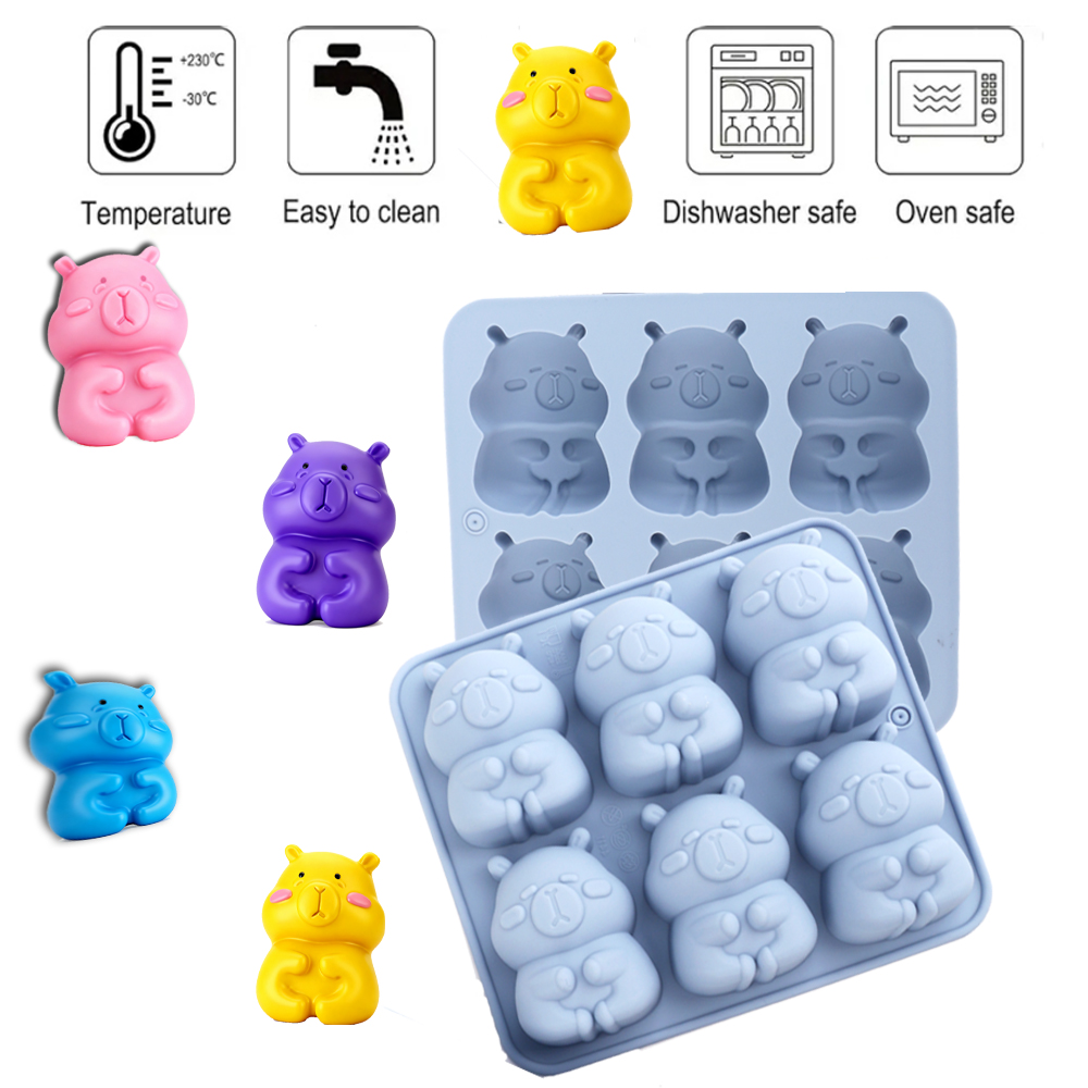 1 แม่พิมพ์ซิลิโคนรูปคาปิบาราสุ - Soap Making Vendors บทวิจารณ์และราคา