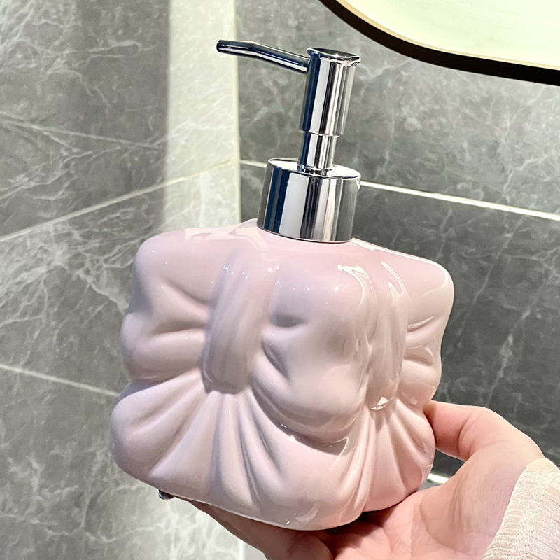 ขวดเซรามิครูปโบว์น่ารัก แยกส่ว - Soap Making Jar บทวิจารณ์และราคา