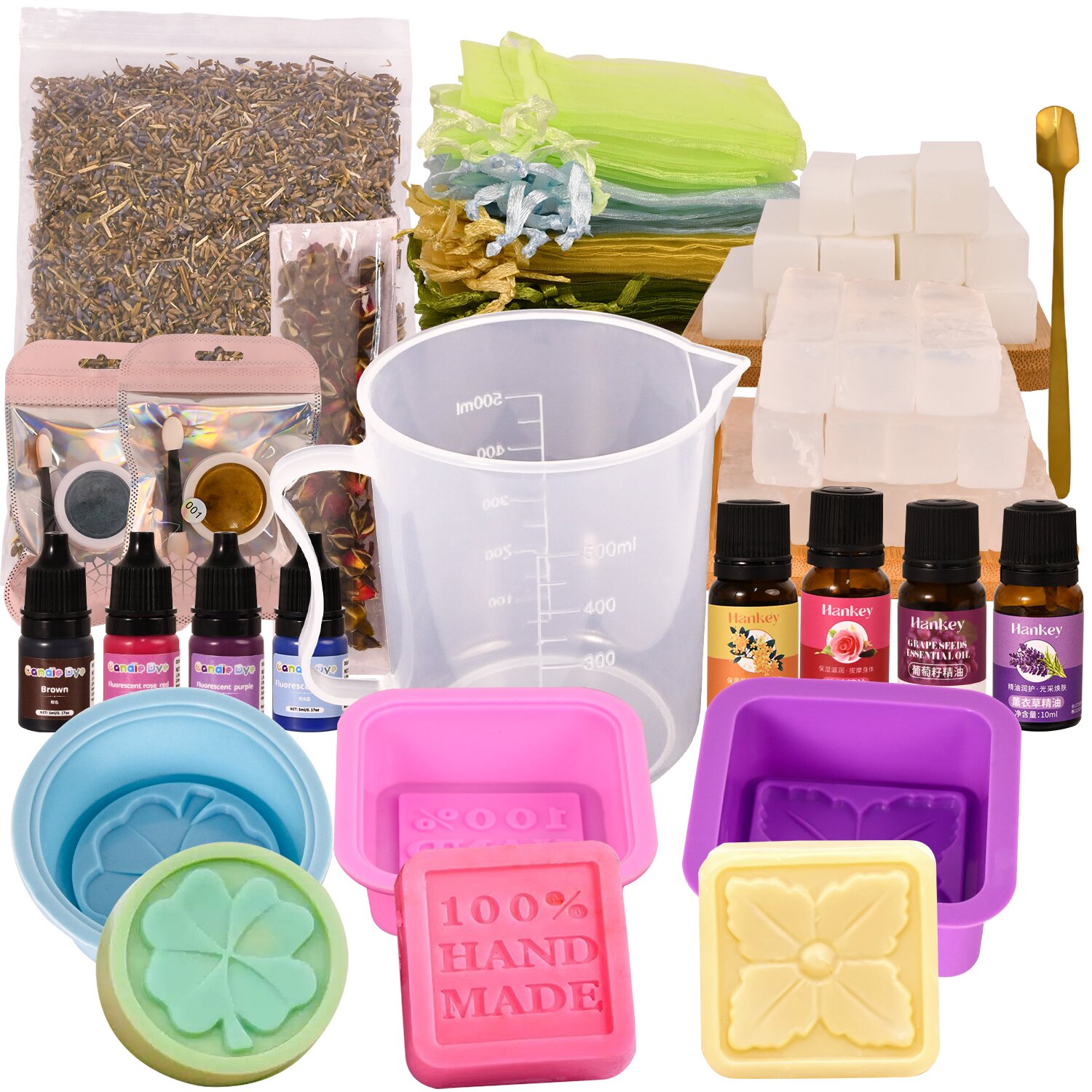 ชุดทำสบู่ดีลักซ์ระดับพรีเมียมข - Soap Making Supplies Wholesale บทวิจารณ์และราคา