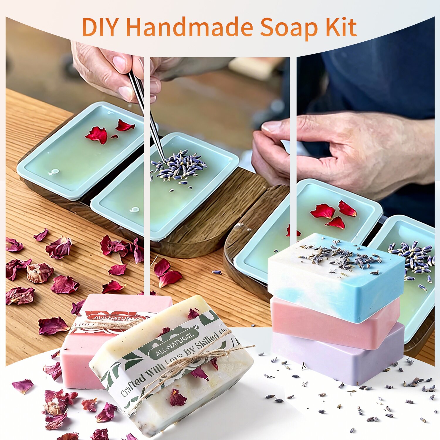 ชุดทำสบู่ดีลักซ์ระดับพรีเมียมข - Soap Making Supplies Wholesale บทวิจารณ์และราคา
