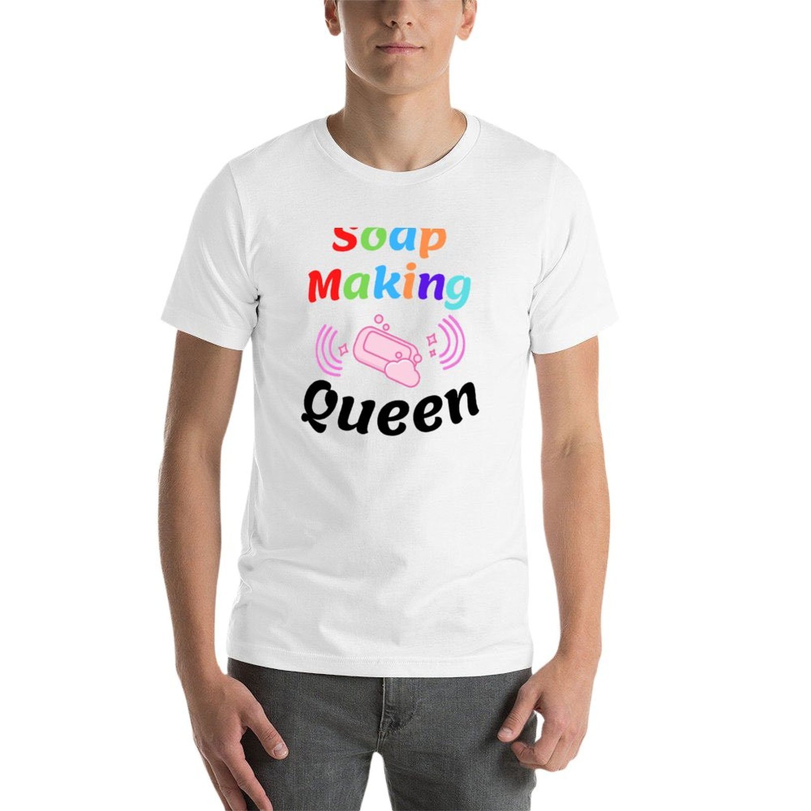 เสื้อยืดตลกๆ ลายราชินีแห่งการท - Soap Making Queen บทวิจารณ์และราคา