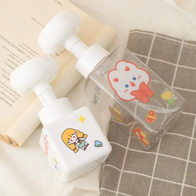 250/450ml ดอกไม้รูปร่างปั๊มโฟม - Soap Making Jar บทวิจารณ์และราคา