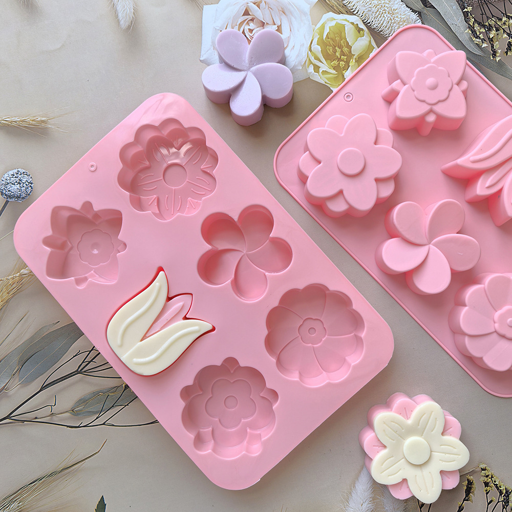 แม่พิมพ์ซิลิโคนรูปดอกไม้ แม่พิ - Soap Making Vendors บทวิจารณ์และราคา