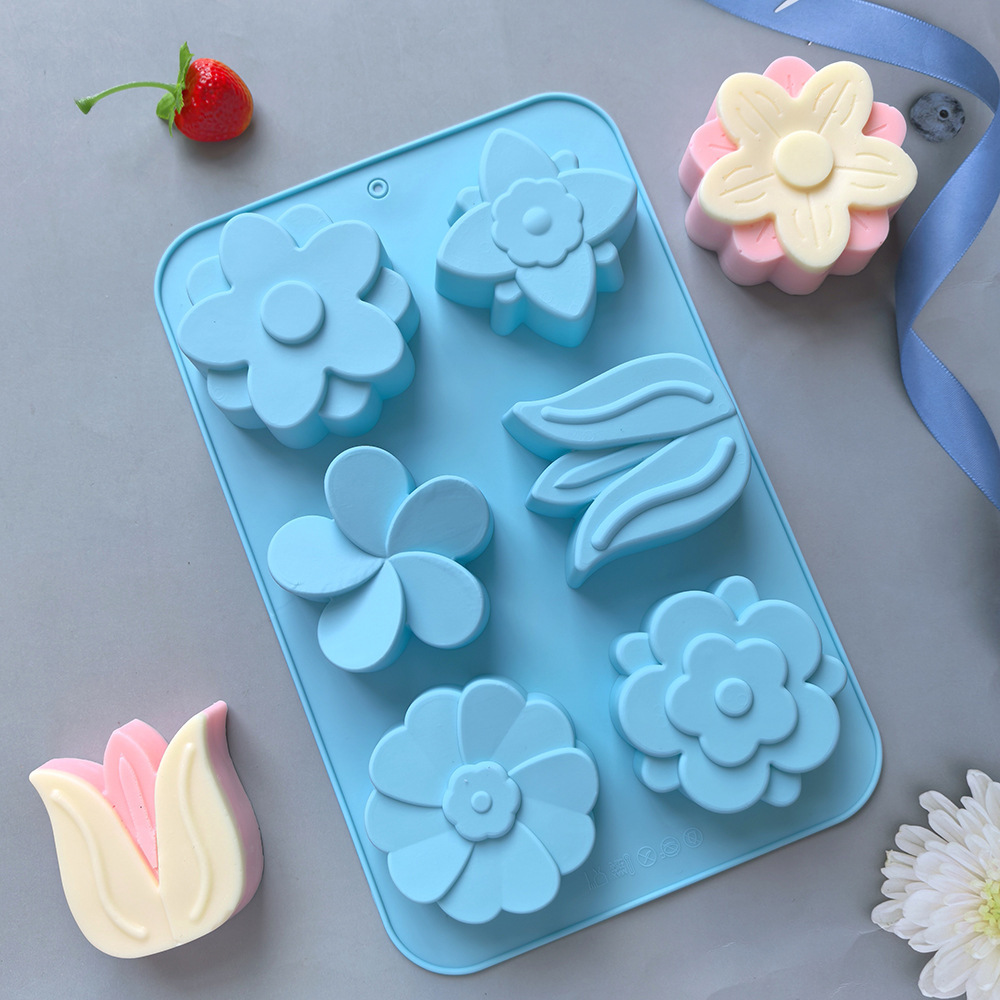 แม่พิมพ์ซิลิโคนรูปดอกไม้ แม่พิ - Soap Making Vendors บทวิจารณ์และราคา