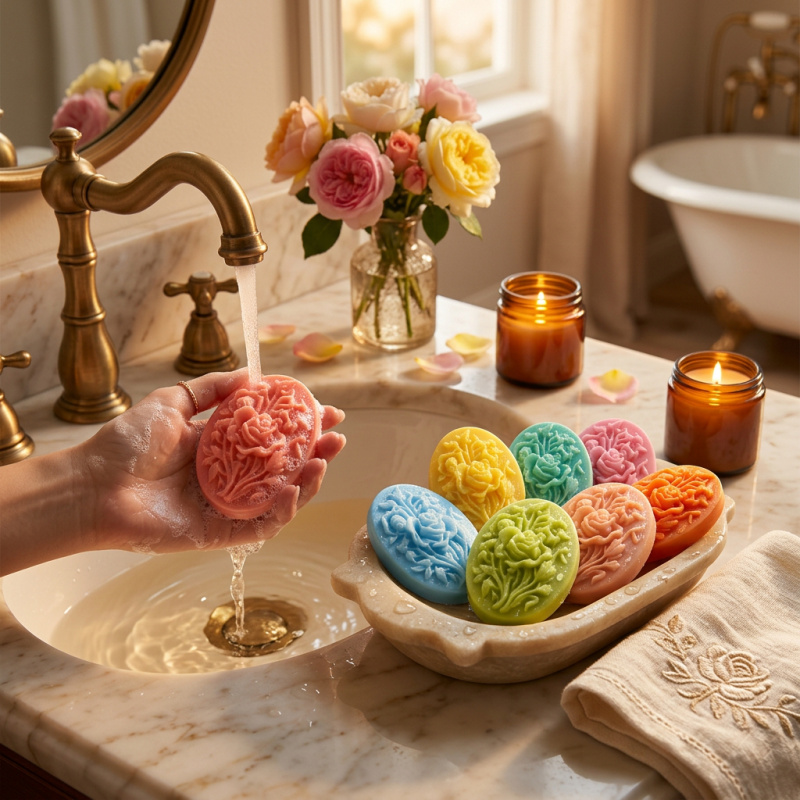 แม่พิมพ์ซิลิโคน 4 ชิ้นรูปทรงดอ - Soap Making Vendors บทวิจารณ์และราคา