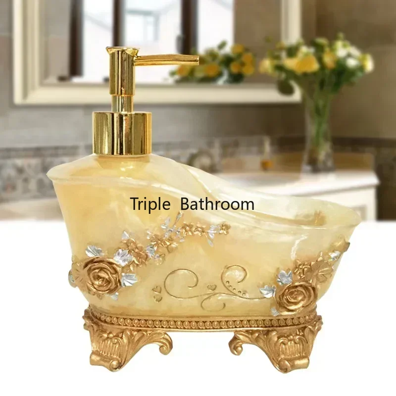 ยุโรปขวดสบู่เหลวเรซิ่นอ่างอาบน - Soap Making Jar บทวิจารณ์และราคา